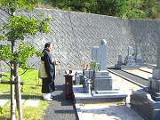 2011年9月　秋彼岸の定期法要（永代供養・無縁供養）丸子山墓苑