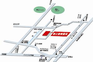 帯江宝樹霊苑地図